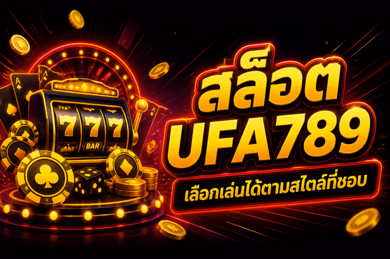 สล็อต UFA789 เลือกเล่นได้ตามสไตล์ที่ชอบ
