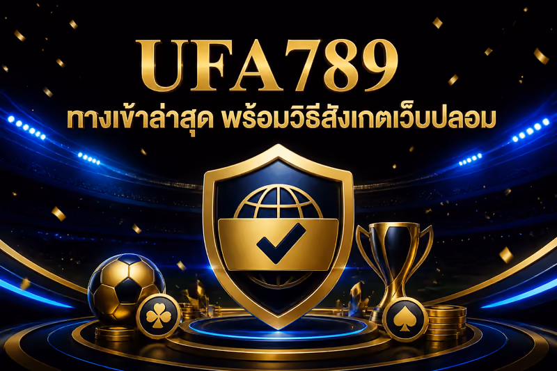 UFA789 ทางเข้าล่าสุดและวิธีเลี่ยงลิงก์ปลอม